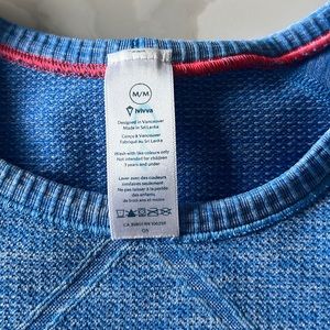 Iviva short sleeve size medium blue